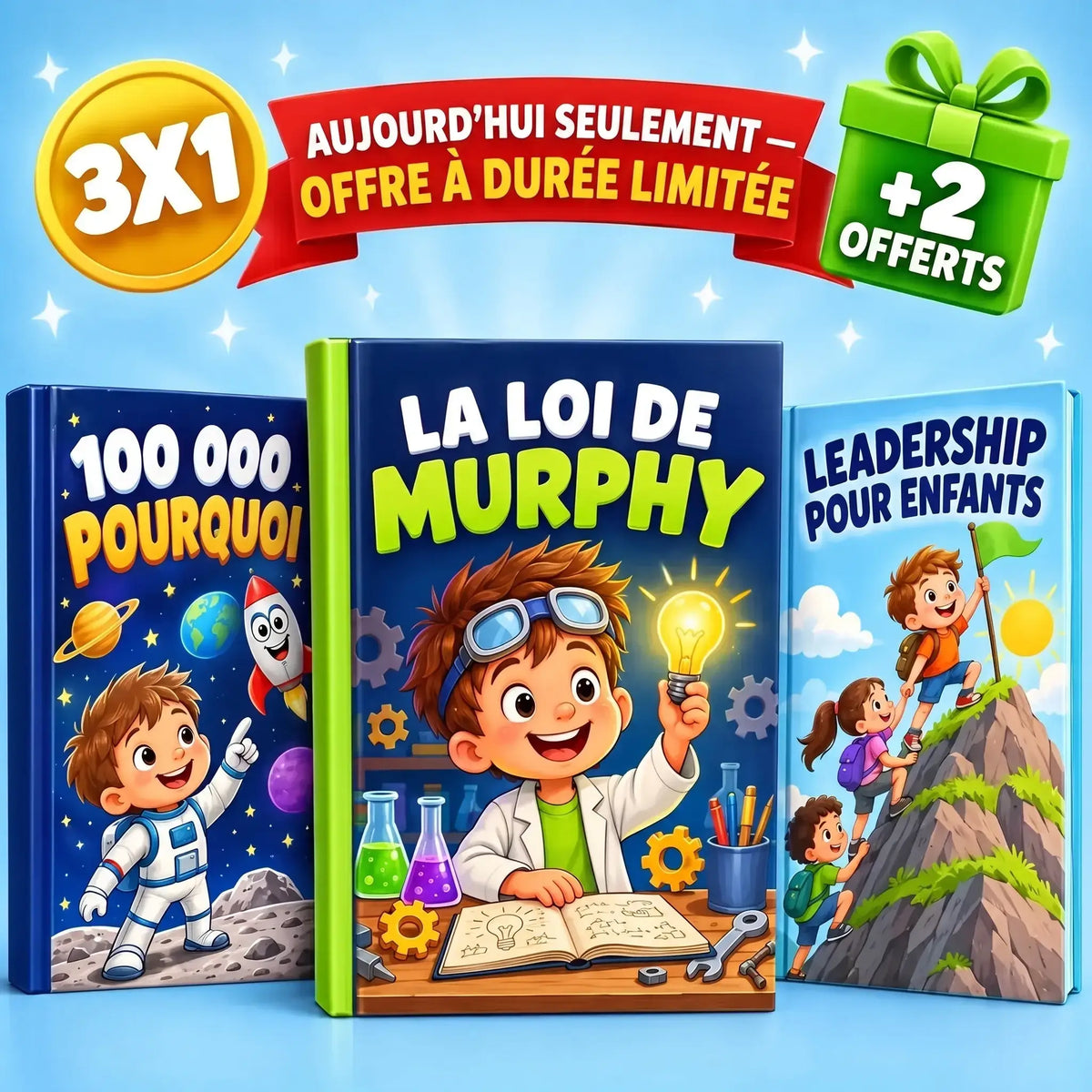 3X1 — Élevez un enfant qui en sait plus, réfléchit mieux et ose donner son avis
